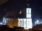 Brasov. Vedere apupra Bisericii Negre noaptea